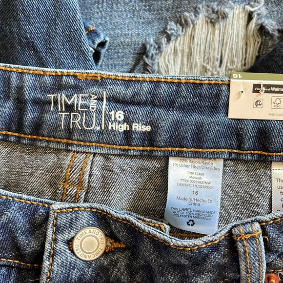COPY - π₯NWT-Time and Tru Women's Barrel Jeans - Picture 6 of 6